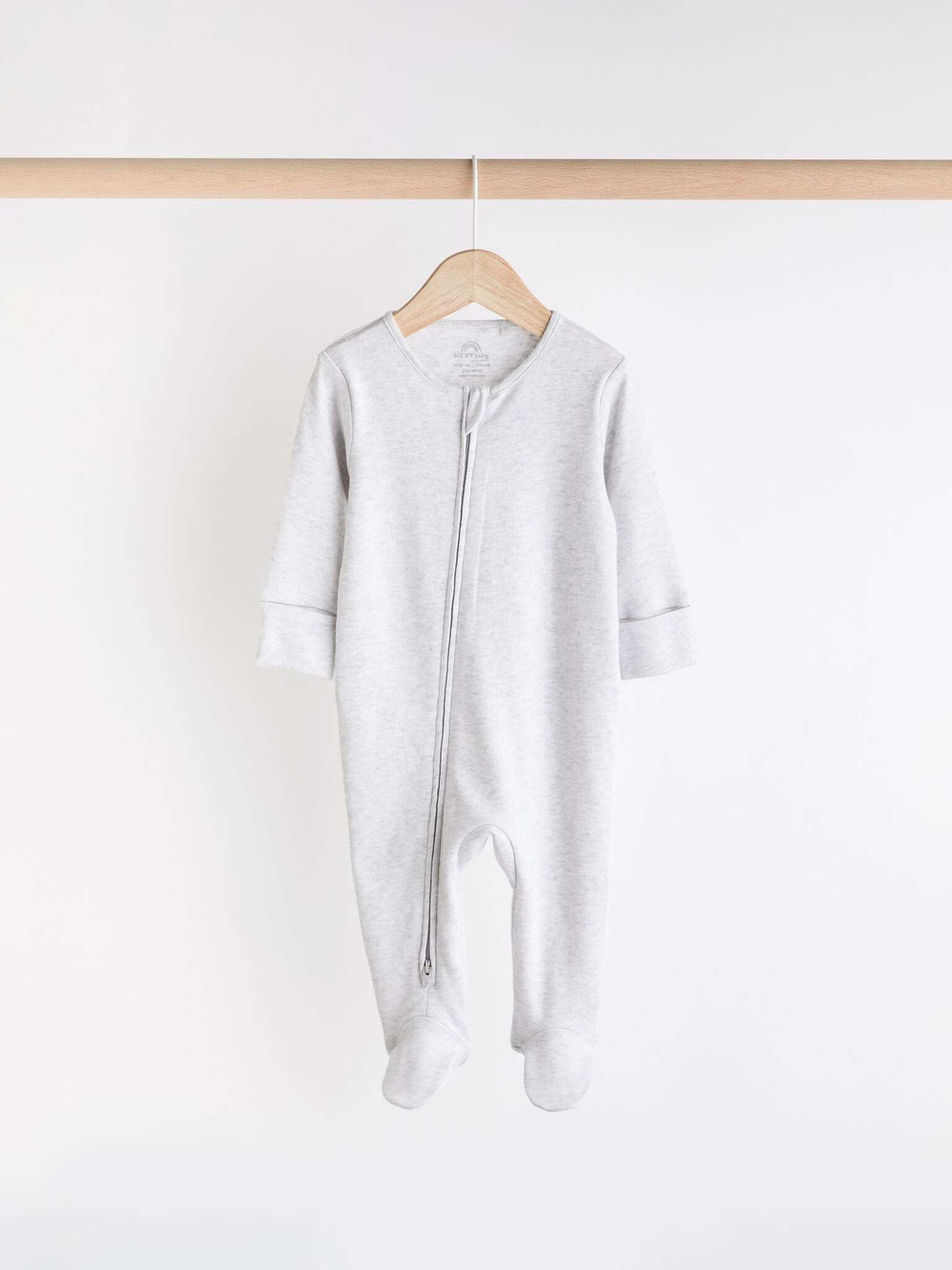 Комбинезон / Cлип для малышей Next N75-360, 3 шт., Белый, Серый