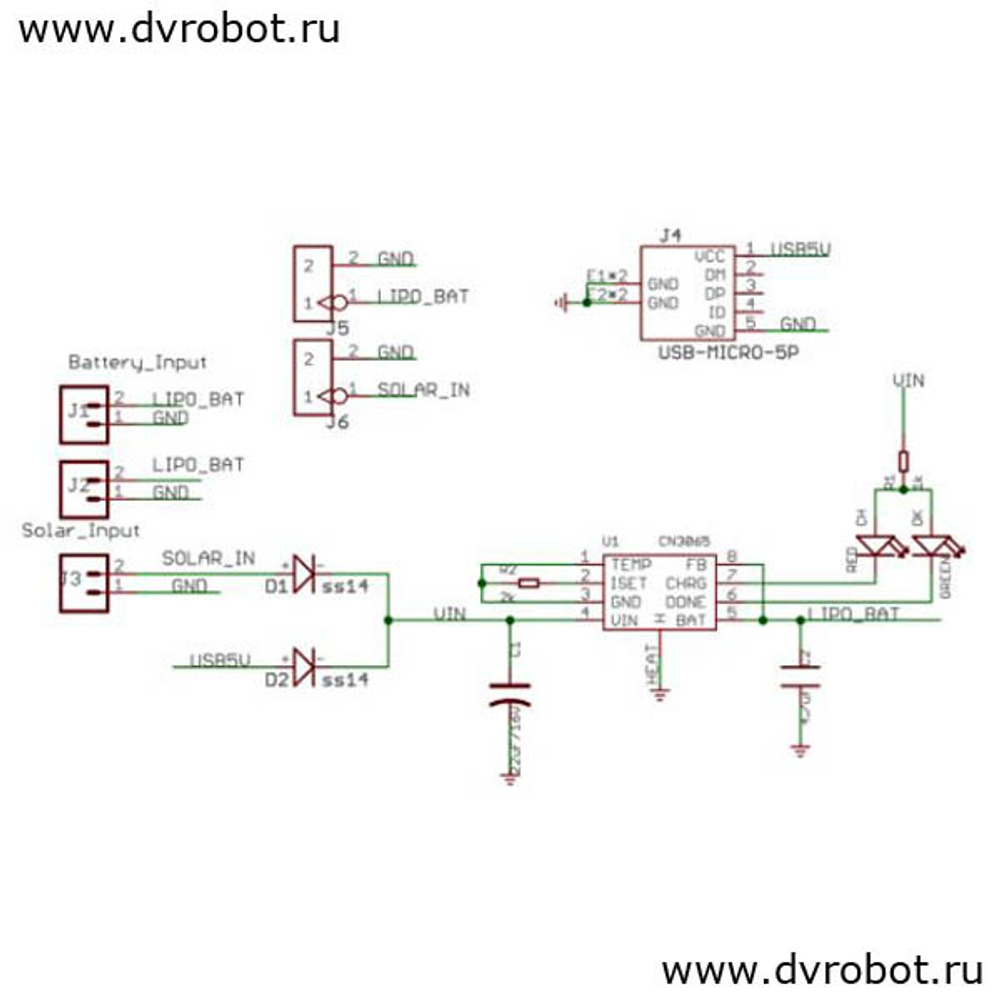 Зарядный модуль CN3065