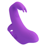 Фиолетовый вибратор на палец Yenna