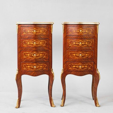 Винтаж: Парные комоды в стиле Людовика XV