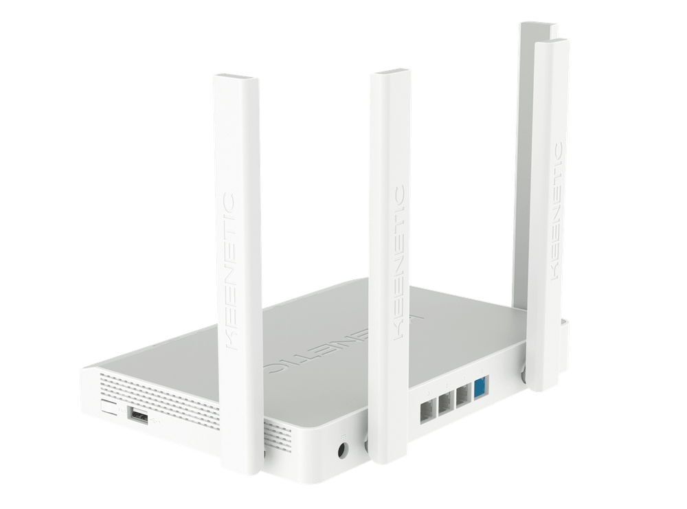 Беспроводной маршрутизатор Keenetic Hopper (KN-3810) 802.11ax 1800 (574 + 1200) Mbps, 4xGLAN, 1xWAN, 1xUSB3.0