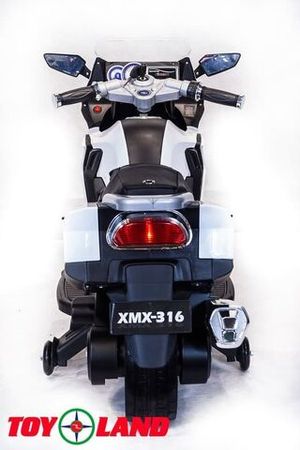 Детский электромотоцикл Toyland Moto XMX 316 белый