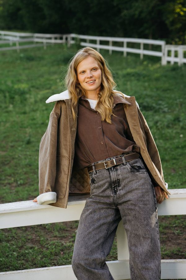 Рубашка из купры 