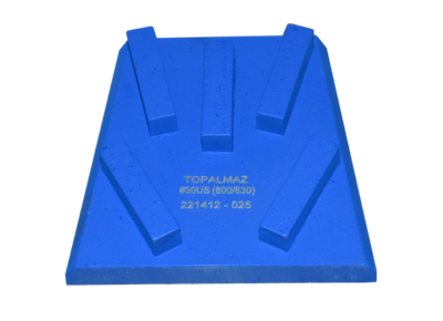 ULTRASOFT Франкфурт алмазный шлифовальный для особо твёрдого бетона (М700 и выше). #30, 50, 100 грит. 5 сегментов