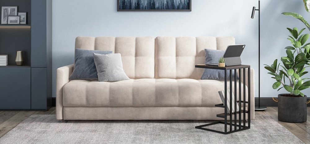 Диван BOSS 2.0 LOFT велюр Monolit латте