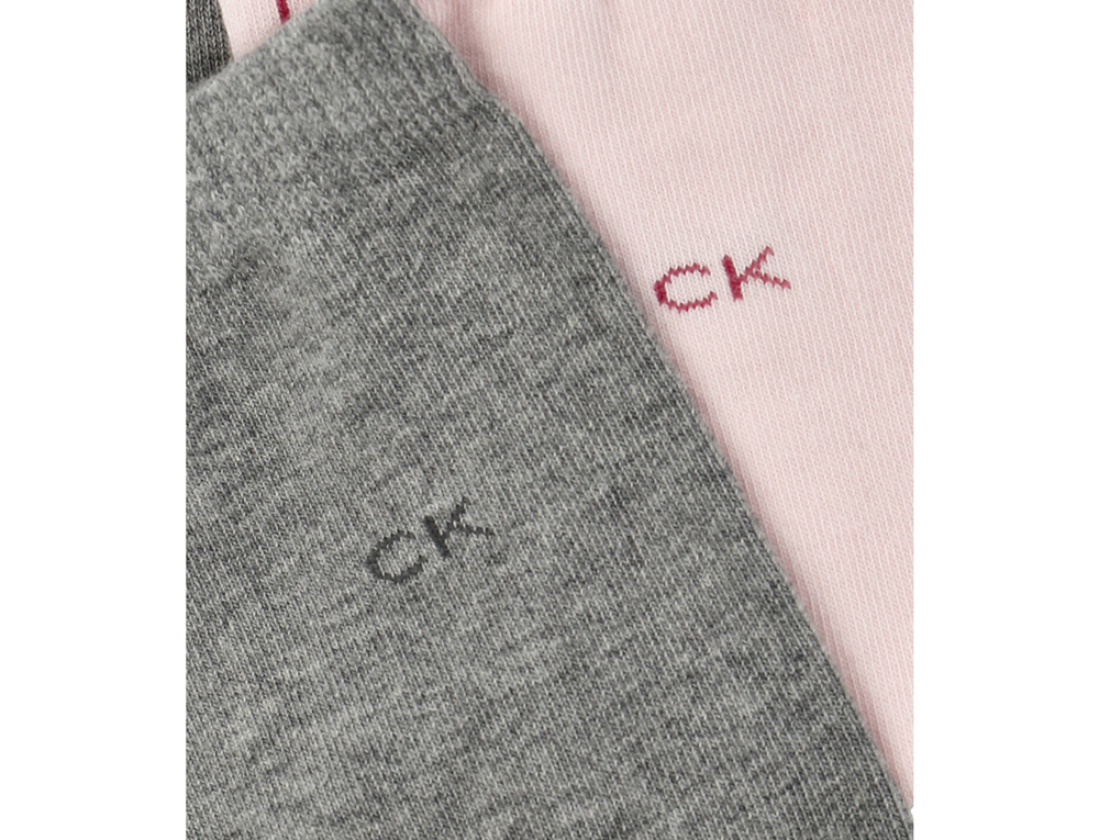 носки 2 пары Calvin Klein - серый(701218769)