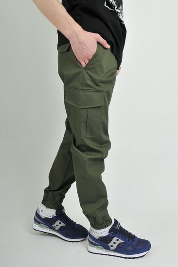 Брюки COOL PENGUIN Chino с карм. Olive/Black