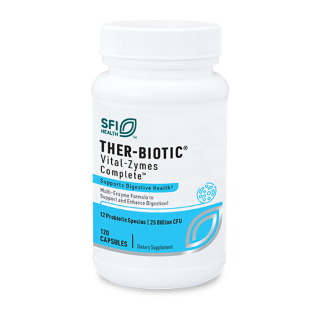 Ther-Biotic® Vital-Zymes™ Complete 120 капсул Klaire Labs / SFI Health