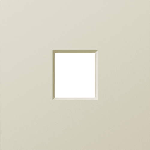 Накладка 1-я для розеток RJ45, TV, SAT, шампань, серия A07