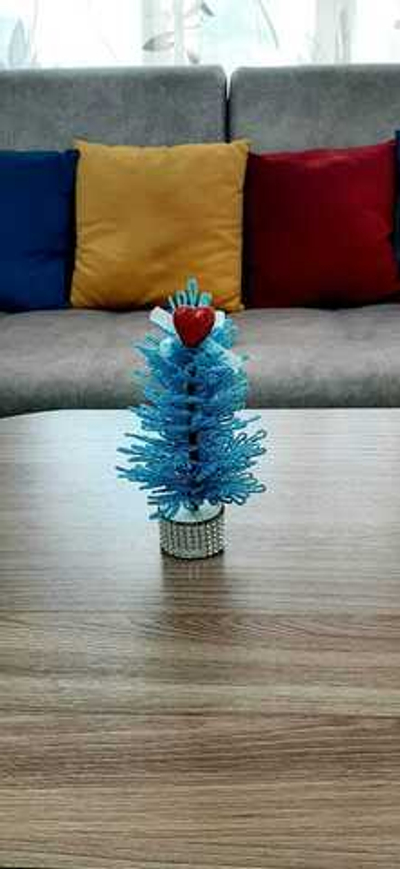 Елочка из бисера 22см