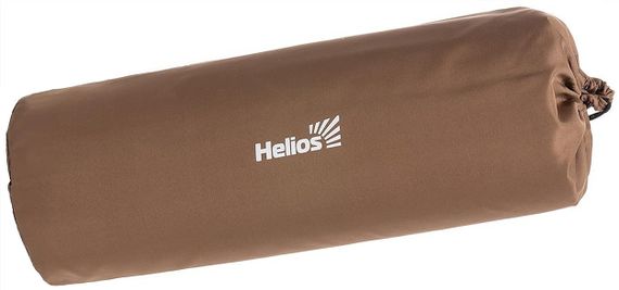 Коврик самонадувающийся Helios HS-007, в собранном виде в чехле.