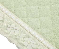 Коврик для ванной Buratto зеленый от Old Florence - Италия