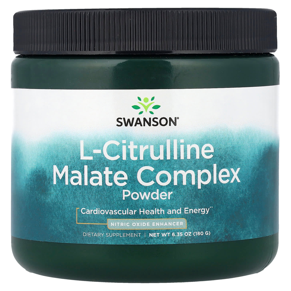 Swanson Vitamins, Комплекс с L-цитруллина и малатом, 180 г (6,35 унции)