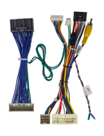 Комплект рамки с разъёмами 10,1"+can Mitsubishi Outlander 3 2012-2023 овальный климат Chinese ver.CAN - Car-Smart 7163-C