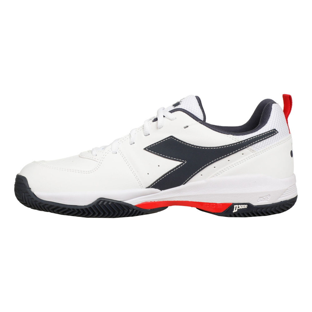 Мужские теннисные кроссовки Diadora S. Challenge 5 SL Clay Court Shoe Men - White, Dark Blue