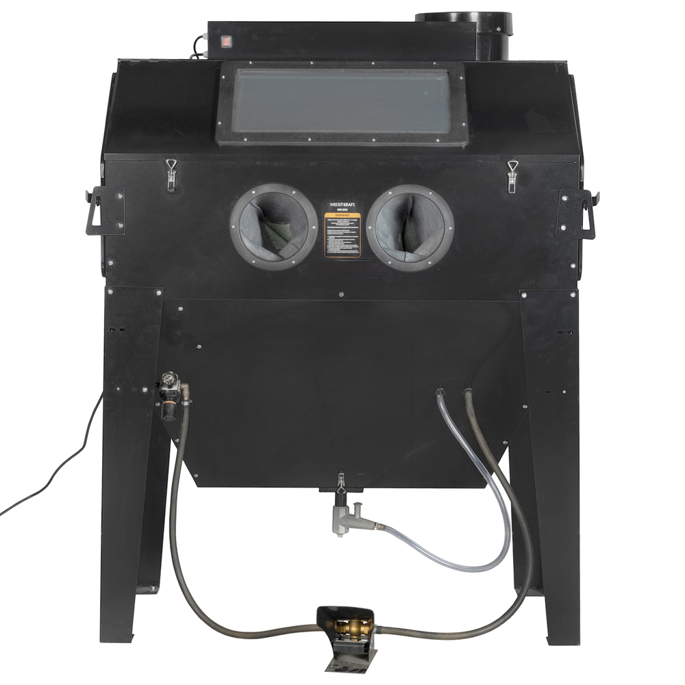 WDK-83421 Пескоструйная камера 420л, боковая и фронтальная загрузка