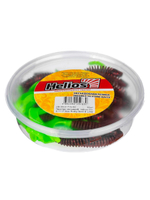 Твистер несъедобный Helios Din 3,11"/7,9см Pepper Red 30шт. (HS-33-030-N-30)