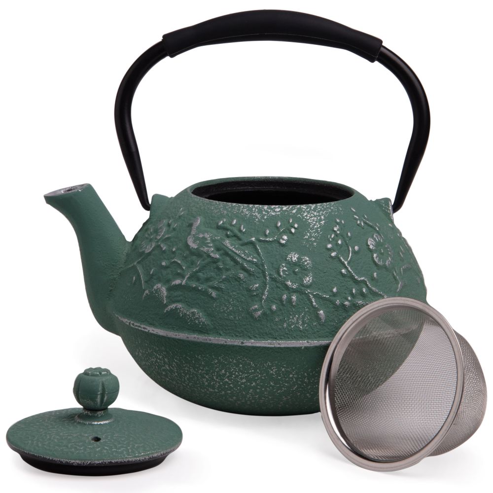 ЗАВАРОЧНЫЙ ЧАЙНИК ЧУГУННЫЙ С ЭМАЛИРОВАННЫМ ПОКРЫТИЕМ ВНУТРИ 700 МЛ