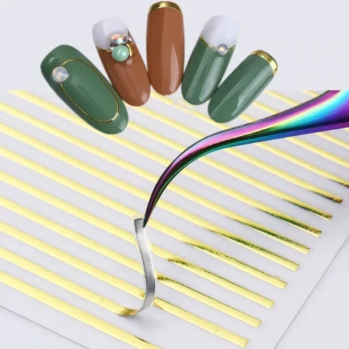 Металлические полоски для дизайна