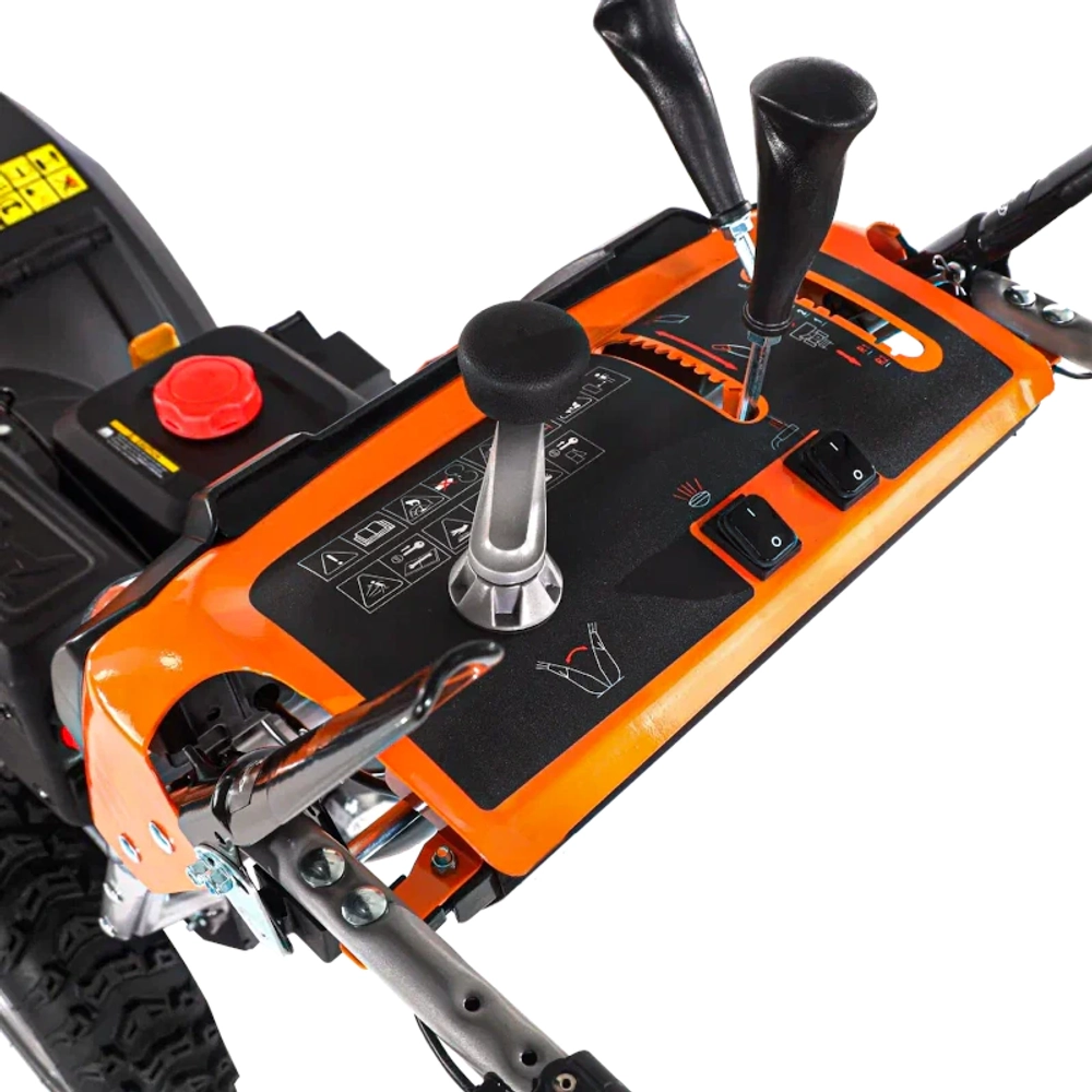 YARD FOX 6654E Optima бензиновый снегоуборщик 8 л.с, ковш 66 см, выброс 11 м, 6 вперед/2 назад SB016654E23