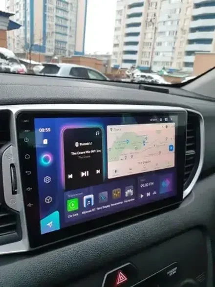 Магнитола для KIA Sportage 2016-2018 - Redpower 85174 PRO/PROmax ТОП звук, 2K QLED, Android 14, CarPlay, 4G SIM-слот