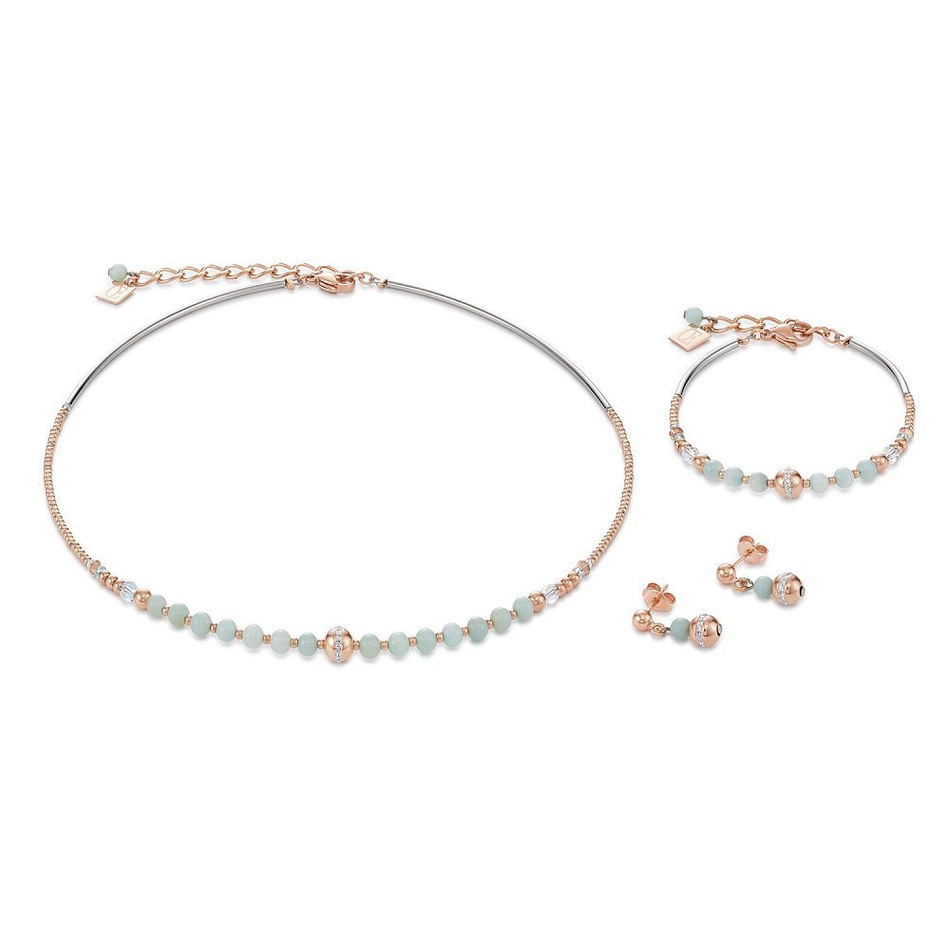 Серьги Coeur de Lion Mint Green 4992/21-0522 цвет зеленый