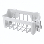 Держатель подвесной на присосах helper, 188х89х93 мм (белый)