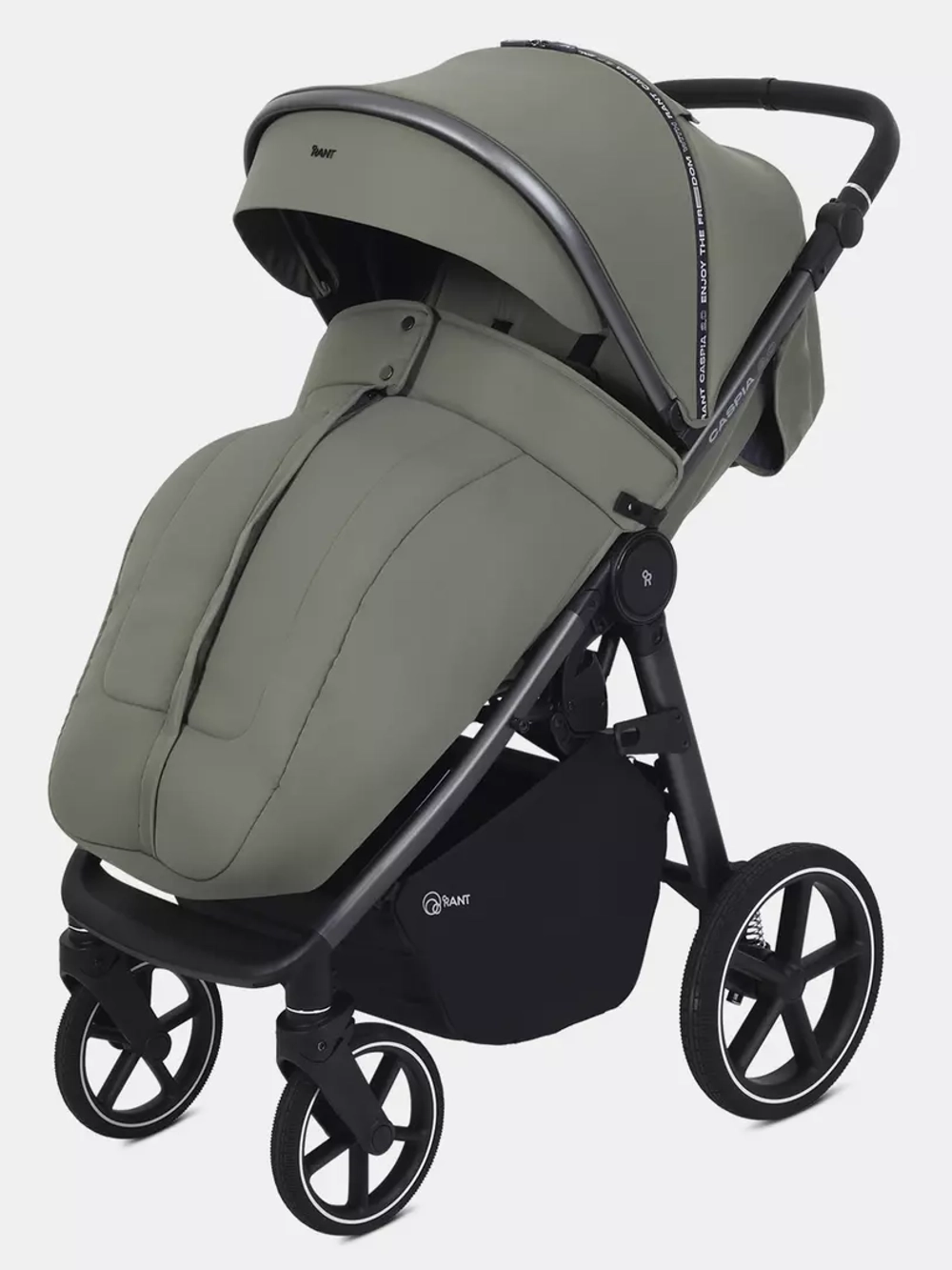 Коляска детская RANT "CASPIA soft" RA100 Olive