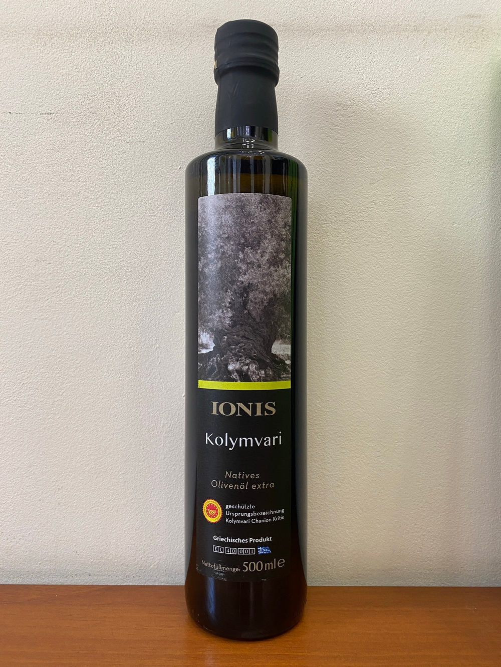 Оливковое масло IONIS  KOLYMVARI Extra Virgin 500 мл Крит, Греция