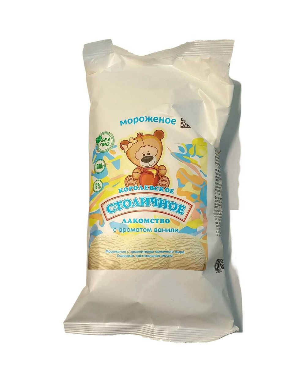 Мороженое "Столичное" 1000г