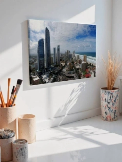 Картина на стену 40 X 50 Городок у моря