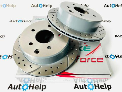 Диск тормозной перфорированный G-Brake GFR-20833L задний левый 266mm