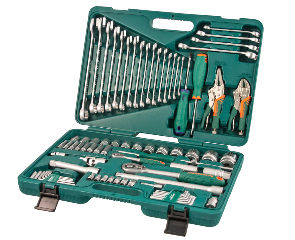 S04H52478S Набор инструмента универсальный 1/4", 1/2"DR, 78 предметов