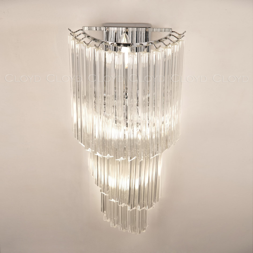 Бра Cloyd EVOLUTE-A W4 / выс. 60 см - хром (арт.20156)