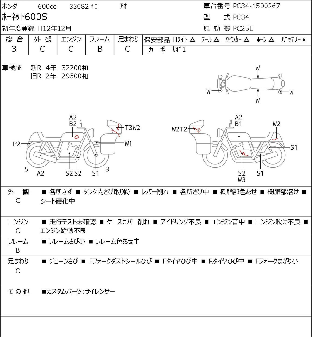 Honda CB600F Hornet S , 2002