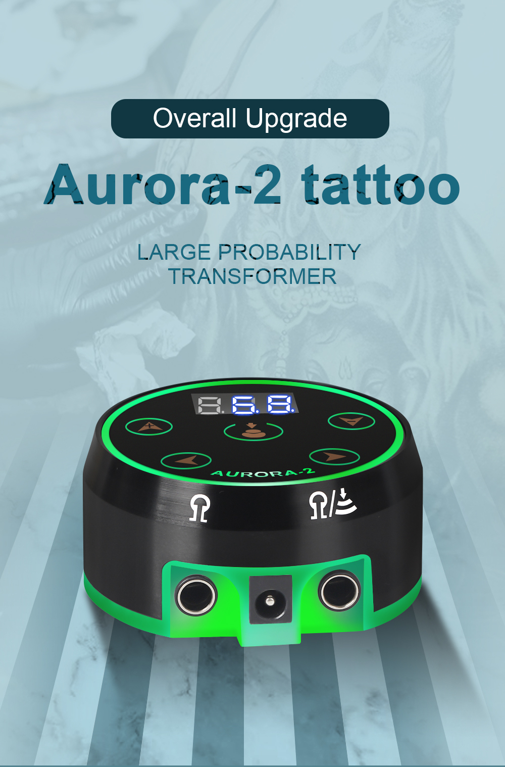Блок питания  для тату аппаратов Aurora-v2