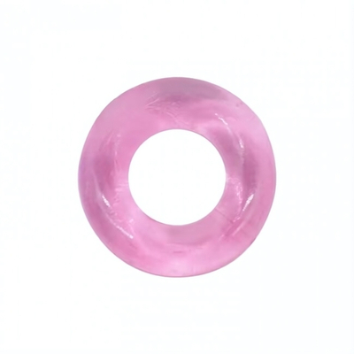 Эрекционное кольцо без рельефа №6 ROSYLAND (розовый) (Цвет: розовый)
