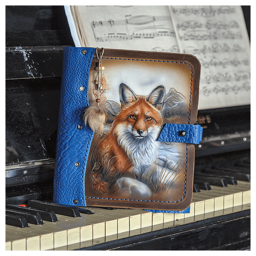 Кожаный ежедневник «Рыжая»