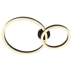 Светильник потолочный светодиодный ЭРА Модерн Bloom CLL-1-78-RC BK с ДУ 78W 3000-6000K черный | Светильники SPB-6 с ДУ