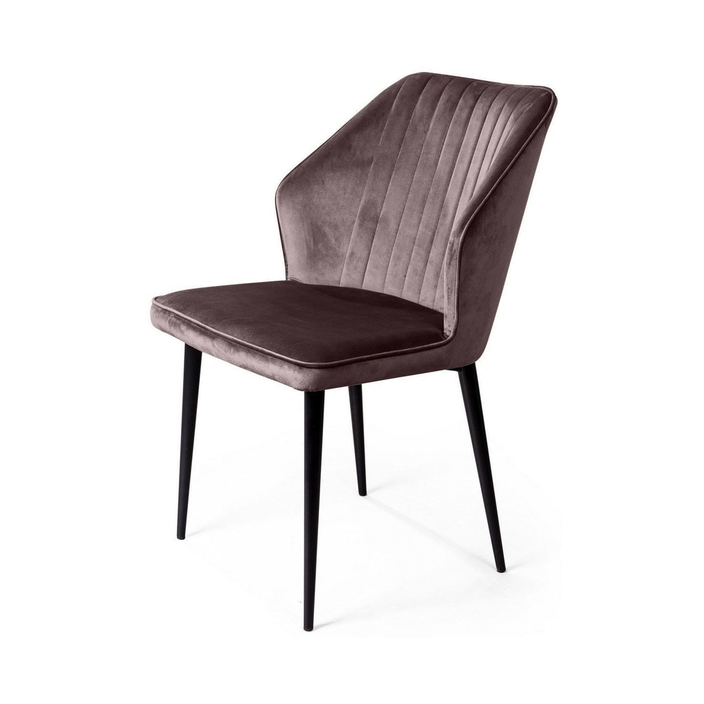 Стул Berg, бархат антрацит 14