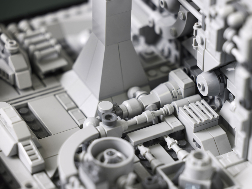 LEGO Star Wars 75329 «Диорама: Пролет над Звездой Смерти» — коллекционный набор для фанатов космической саги