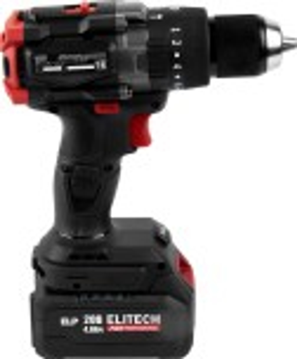 Дрель-шуруповерт аккумуляторная ELITECH CD 20BL2 (E2201.042.01) HD 205727