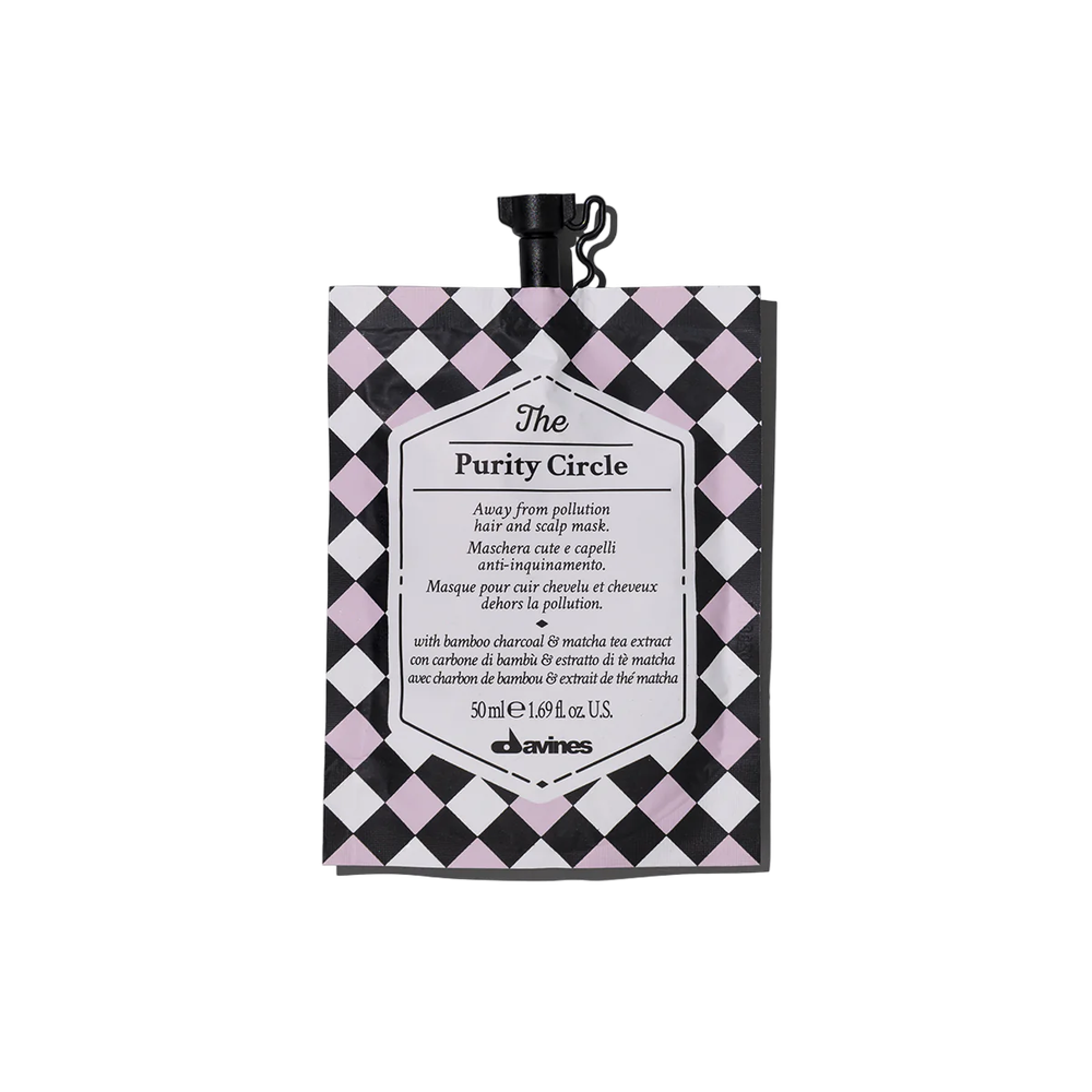 DAVINES Маска-детокс для волос и кожи головы Circle