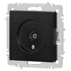 Розетка Intro Accent 6-301-05 TV одиночная, IP20, СУ, антрацит