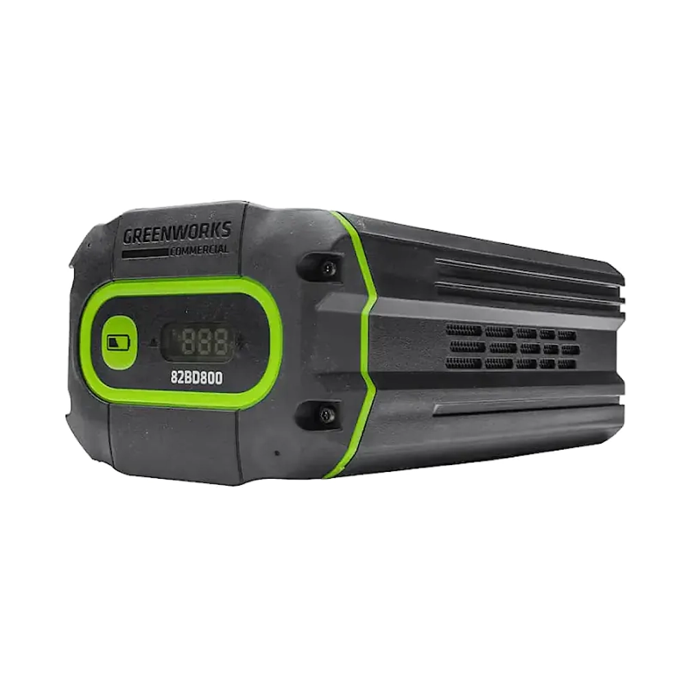 Аккумуляторный триммер Greenworks ST121K8 82В (1 x 8 Ач, ЗУ) захват 400 мм, 10 кг, 2112507U8