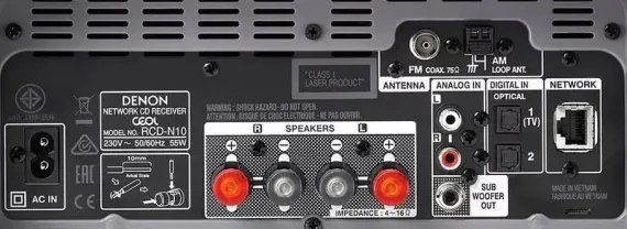 Denon RCD-N10 Black