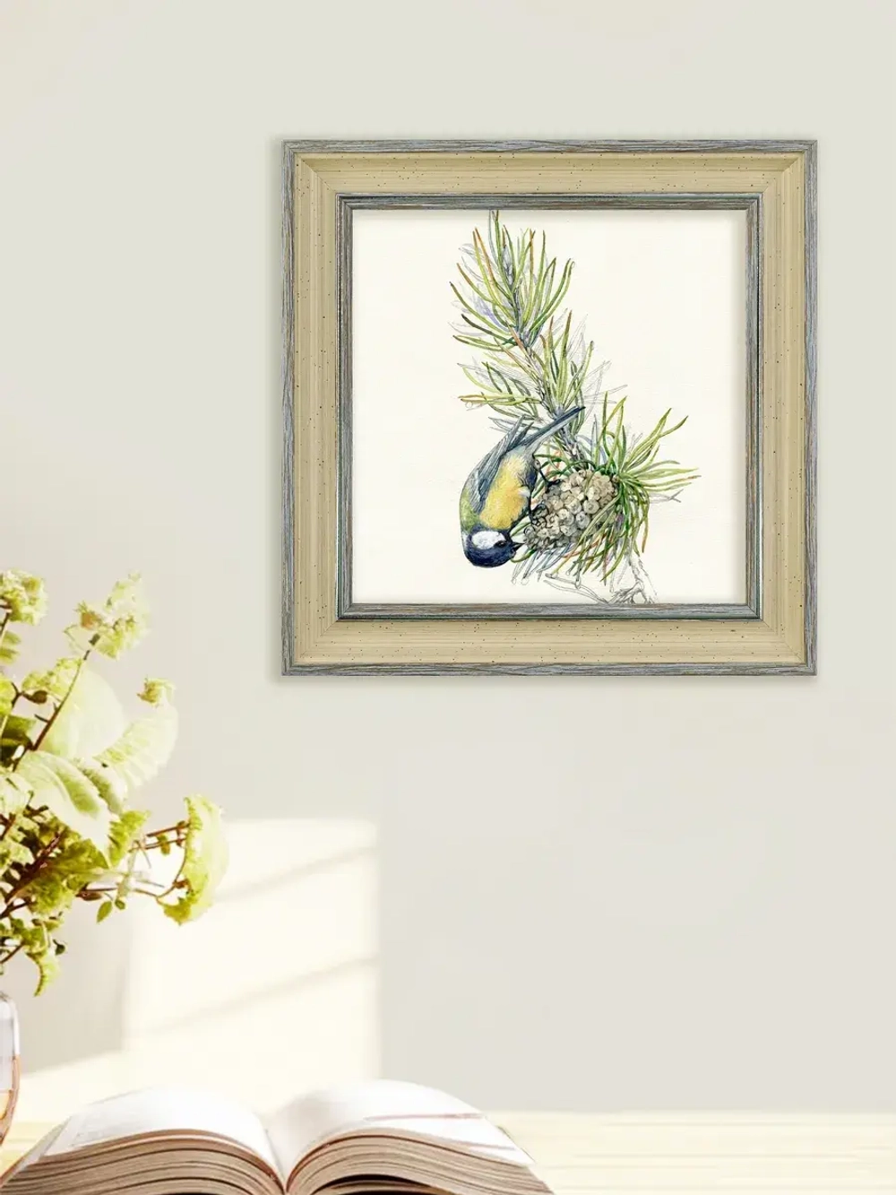 Картина настенная интерьерная на холсте в раме