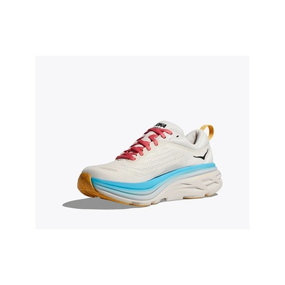 Кроссовки женские HOKA W BONDI 8 Blanc De Blanc / Swim Day