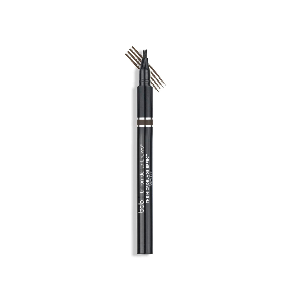 Billion Dollar Beauty, Billion USD Brows, The Microblade Effect, ручка для бровей, коричневая, 1,2 г (0,42 унции)