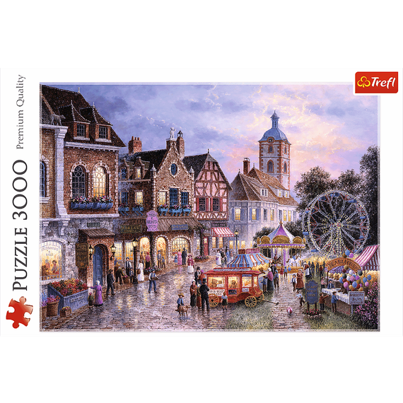 Puzzle "3000" - Funfair / Art Licencing